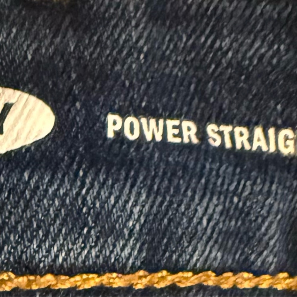 Old Navy Dark Blue Distressed Skinny Jeans - Picture 3 of 4